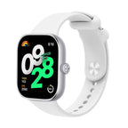 Mi Band 8 Pro / Xiaomi Redmi Watch 4 Uyumlu Silikon Kordon – Beyaz