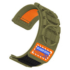 20mm Orbital Örgülü Halat Tasarımlı Naylon Kumaş Hasır Akıllı Saat Kordonu