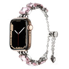 Apple Watch Uyumlu Renkli Taş Tasarımlı Kordon