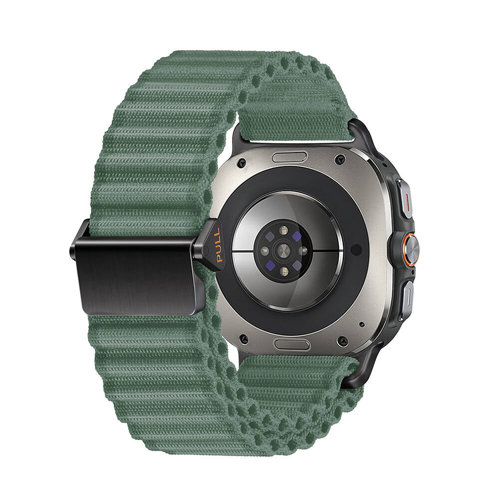 Galaxy Watch Ultra 47mm Uyumlu Naylon Kumaş Hasır Örgülü Kordon