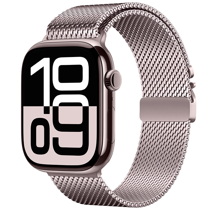 Apple Watch Uyumlu Metal Hasır Kordon
