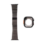 Apple Watch Uyumlu Sert Kasa Koruyuculu Metal Kordon