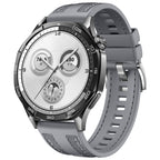 Huawei Watch GT 5 Uyumlu Silikon Kordon – Gri