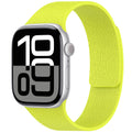 Apple Watch Uyumlu Kabartma Desenli Silikon Kordon – Açık Yeşil