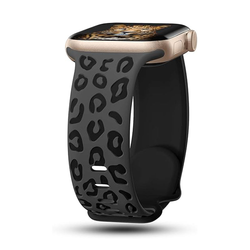 Apple Watch Uyumlu Silikon Kordon – Siyah