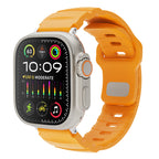 Apple Watch Uyumlu Silikon Kordon – Sarı