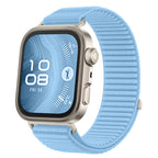 Huawei Watch Fit 4 Pro / Huawei Watch Fit 4 Uyumlu Hasır Kordon – Açık Mavi