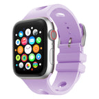 Apple Watch Uyumlu Delikli Tasarım Silikon Kordon