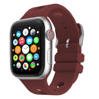 Apple Watch Uyumlu Delikli Tasarım Silikon Kordon
