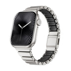 Apple Watch Uyumlu Metal Silikon Kordon