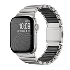 Apple Watch Uyumlu Metal Silikon Kordon