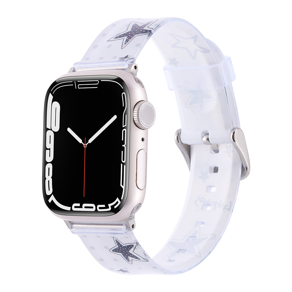 Apple Watch Uyumlu Silikon Kordon – Büyük Yıldız