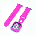 Apple Watch Uyumlu 3 in 1 Klasik Kordon – Pembe