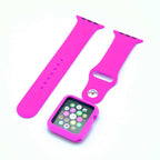 Apple Watch Uyumlu 3 in 1 Klasik Kordon – Pembe