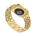 Apple Watch Uyumlu Cowboy Metal Kordon – Gold