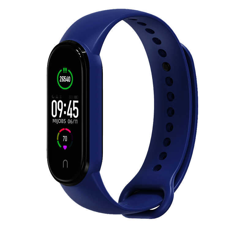 Xiaomi Mi Band 6 / Xiaomi Mi Band 5 Uyumlu Klasik Kordon – NO1