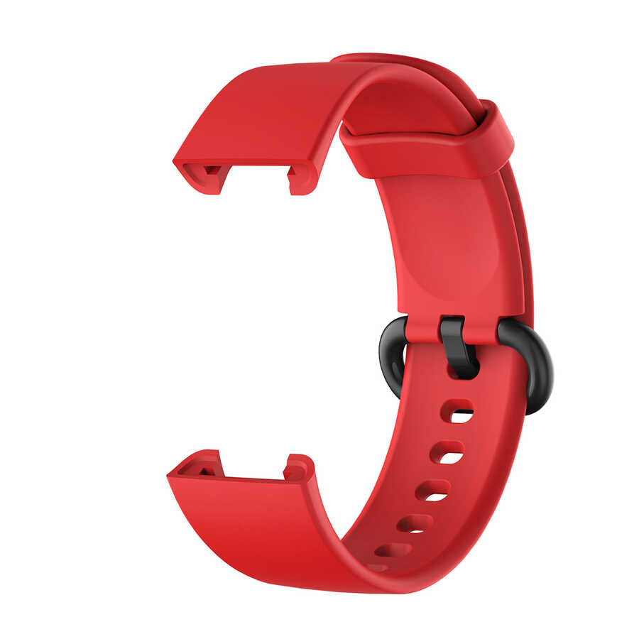 Xiaomi Redmi Watch (Mi Watch Lite) Uyumlu Klasik Kordon – Kırmızı