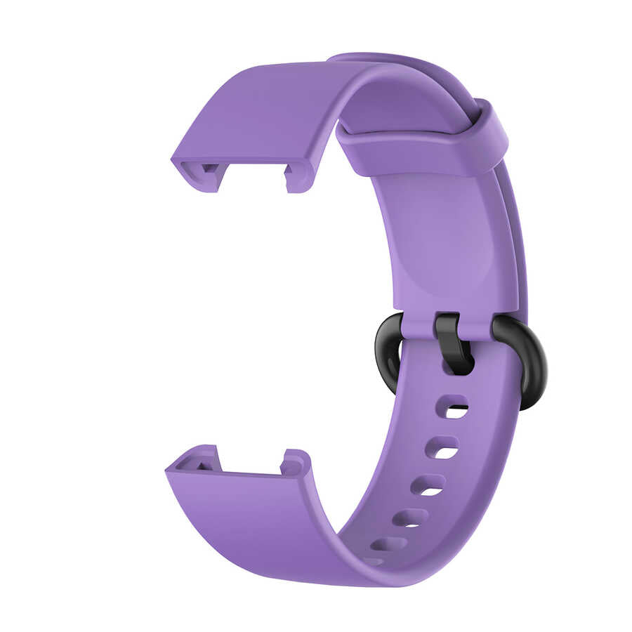 Xiaomi Redmi Watch (Mi Watch Lite) Uyumlu Klasik Kordon – Lila