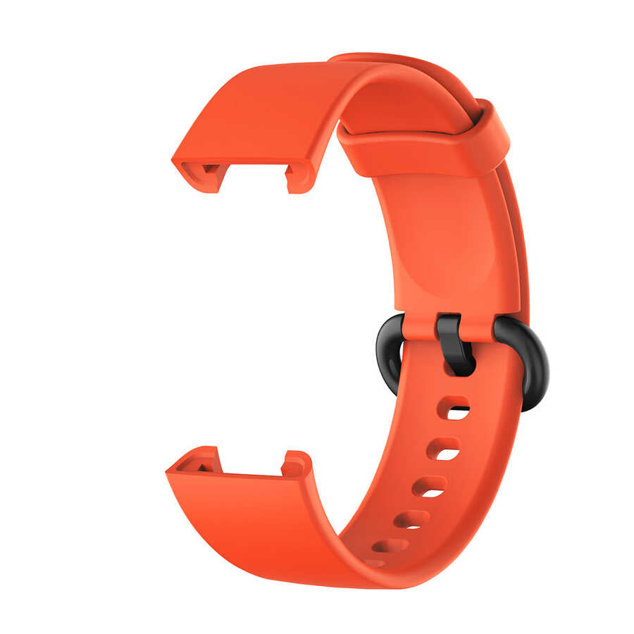 Xiaomi Redmi Watch (Mi Watch Lite) Uyumlu Klasik Kordon – Turuncu