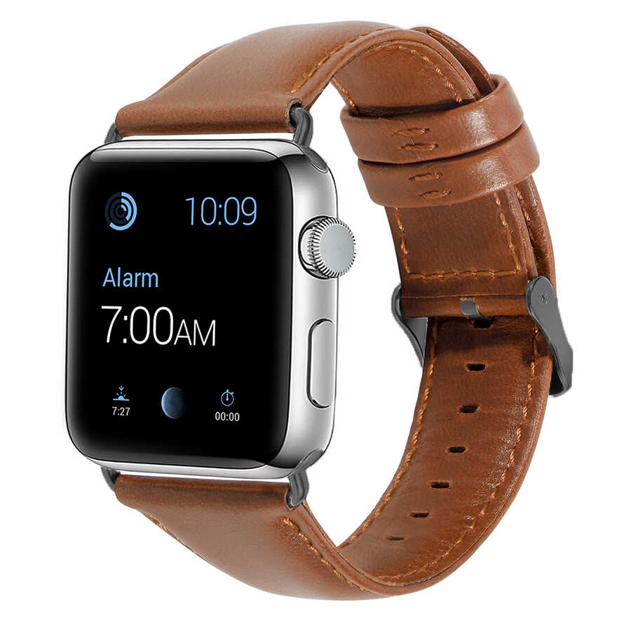Apple Watch Uyumlu Lüks Deri Kordon – NO2